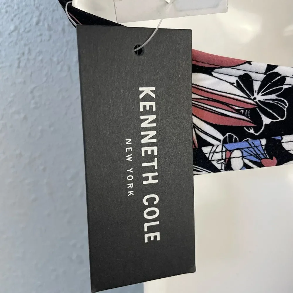 NWT Kenneth Cole Bikini and Matching Bottoms Size M 34 B/C